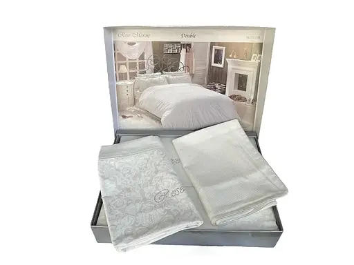 Постельное белье Rose Marine Ecru Сатин Премиум Maison D'or pbe0050978 - фото 2