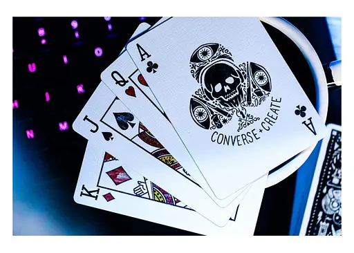 Карты игральные Cartamundi Ellusionist Discord deck (PC_ELDD) - фото 8