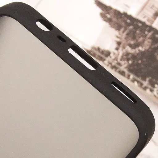 Чохол TPU+PC Lyon Frosted для Realme C65 4G Black - фото 6