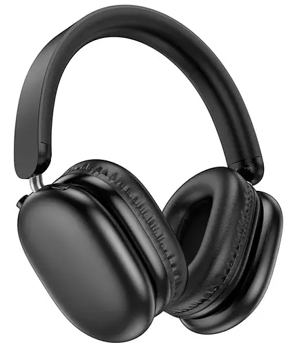 Bluetooth Стерео Гарнитура Borofone BO27, BT5.3, AUX, TF, 400mAh, 46h, Черный - фото 2