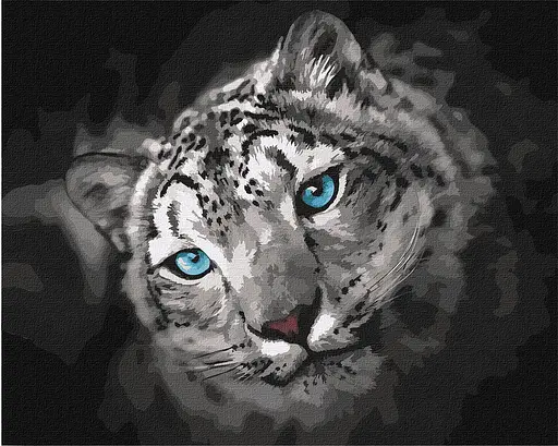 Набір для розпису по номерах Небесний погляд, 40x50 см, КНО4306