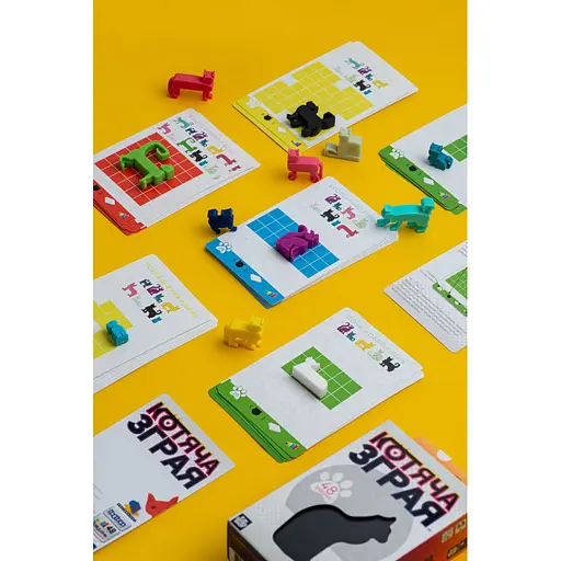 Настільна гра-головоломка "Котяча зграя" Fun Games FGS68 українською мовою - фото 3