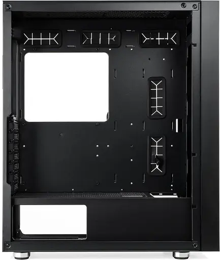 Корпус Vinga Pillar Black (Pillar Black) Без БП - фото 5