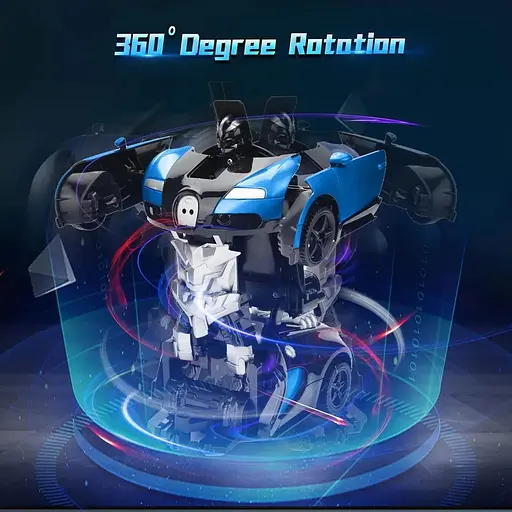 Радиоуправляемый робот-трансформер с распылителем для детей 6, 7, 8 лет - фото 3