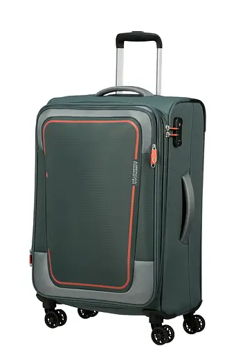 Валіза 68 См American Tourister PULSONIC DARK FOREST 68x44x27(30) MD6*04002 - фото 8