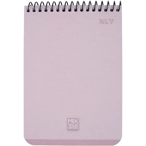 Зошит для записів Yes Mix your emotions А6 в клітинку 80 аркушів (152276)