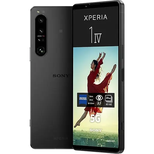 Смартфон Sony Xperia 1 IV 12/256 Gb черный (4589771647073) - фото 1
