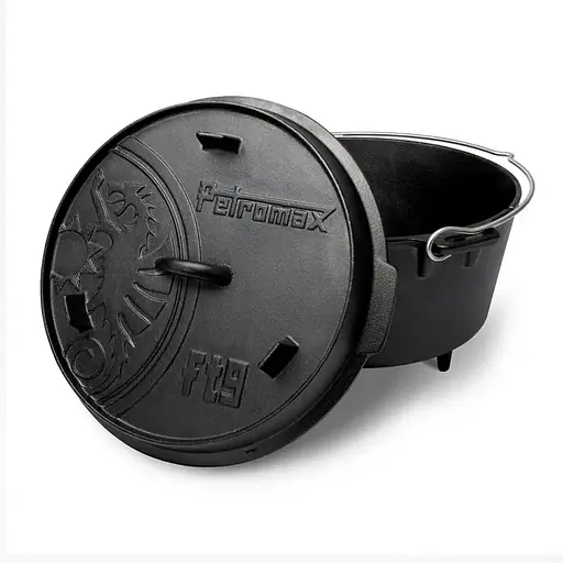 Казан-жарівня чавунна Petromax Dutch Oven ft9 на ножках 7.5 л (1017-ft9) - фото 3