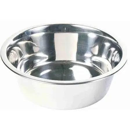 Миска Trixie для собак металлическая 20 см 1.8 л