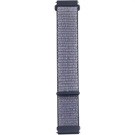 Ремінець DK CDK для Garmin Approach S40 20mm Nylon Sport Loop (012415) (midnight blue) - фото 2