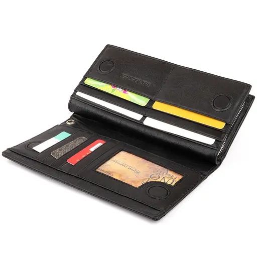 Кожаный женский кошелек ST Leather 19х9.5х2.5 см acs0016006 - фото 3