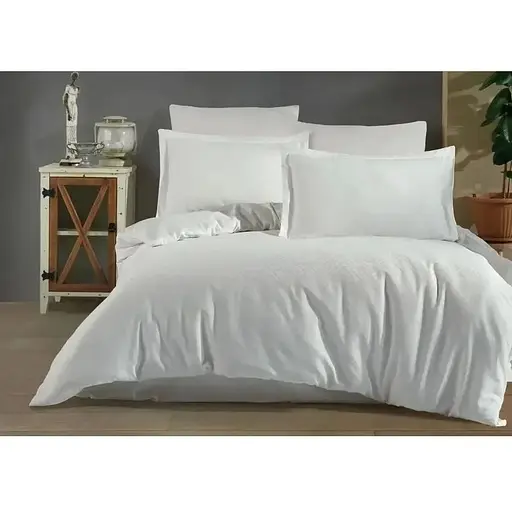 Постільна білизна Tivolyo Home Metis Krem Жаккард Tivoli Home pbe0051552 - фото 1