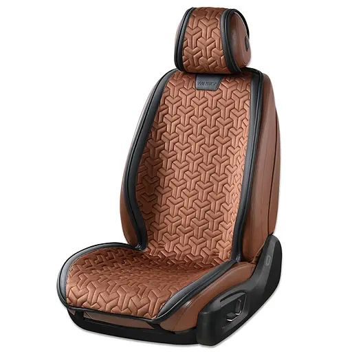 Комплект преміум накидок для сидінь Winso Pro DELTA, coffee-black(420400) - фото 1