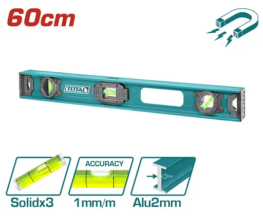 Рівень TOTAL TMT26026 L=600 мм