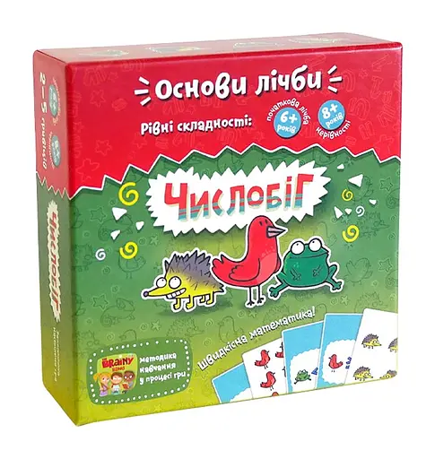 Настільна гра The Brainy Band Числобіг (укр.) (УКР003)