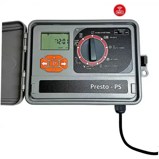 Електронний контролер поливання з вай-фай (WI-FI) на 11 зон Presto-PS 78055 - фото 1