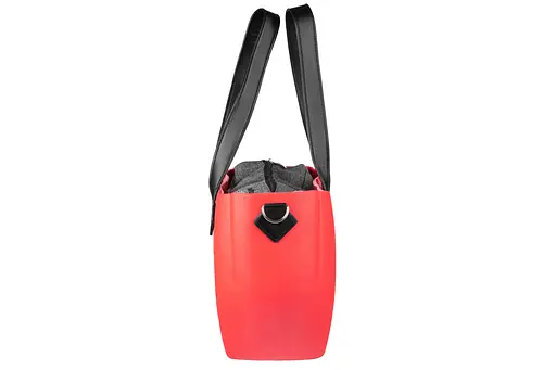 Сумка MyMia ручки эко-кожа, коврик, ремни для коляски, красно-черный Nuvita det0018688 - фото 4