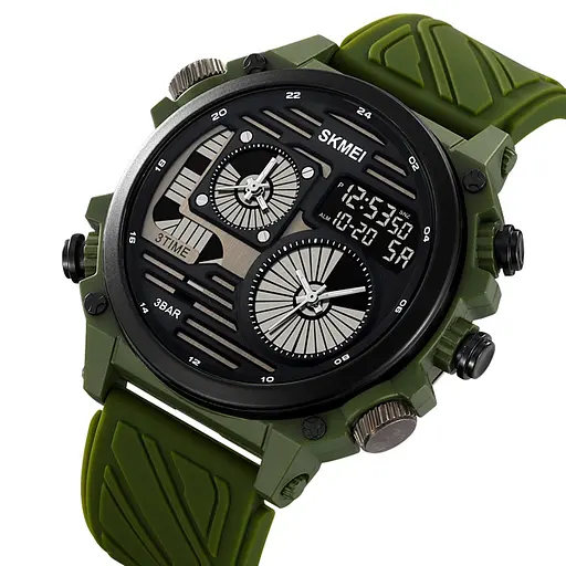 Наручные часы мужские 2202PAG Army Green Skmei acs0030150 - фото 3