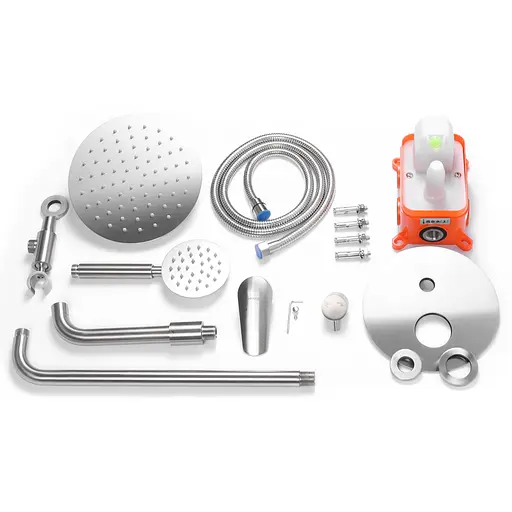 Душова система прихованого монтажу Mixxus box-009 SS0045, Нержавіюча сталь - фото 2