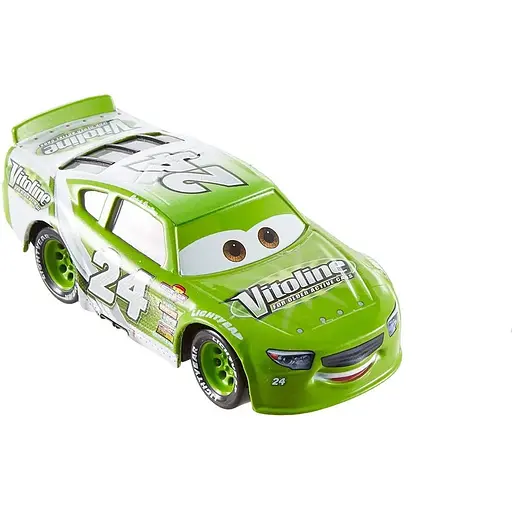 Машинка Disney Mattel Тачки-3 Брик зеленая (DXV29) - фото 4