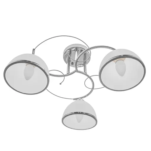 Люстра стельова Brille в зал E27 60W CH (LK-600C/3)