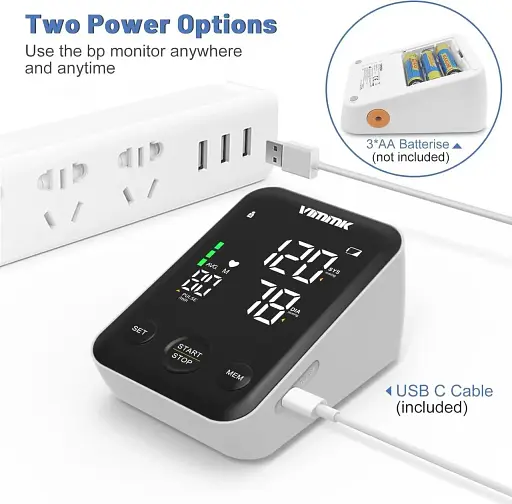 Тонометр автоматичний Vimmk C04 на плече - фото 2