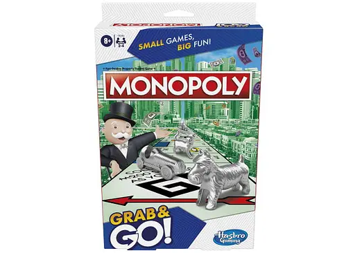 Настольная игра Hasbro Монополия Grab and Go (Monopoly Grab and Go) (англ.) (F8256) - фото 2