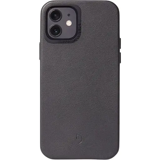 Оригинальный кожаный чехол Decoded Leather Case для Apple iPhone 12 Pro (6.1") Black