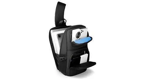 Рюкзак міський з одного лямкою Mark Ryden 7633 12л Black (17597) - фото 4