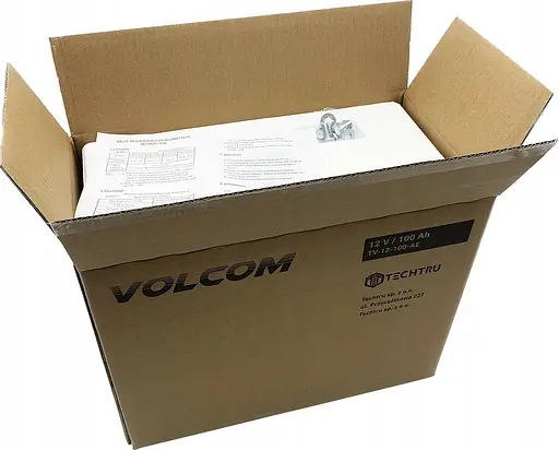 Аккумулятор AGM Volcom 12V 100 Ah VRLA - фото 5