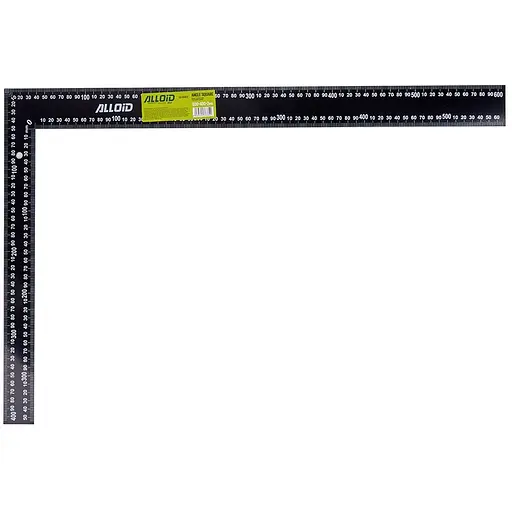 Кутник будівельний Alloid суцільнометалевий 600x400x2 мм (SQ-60402) - фото 1