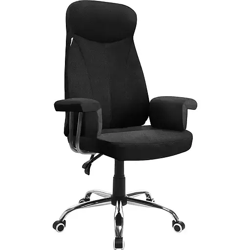 Офисное кресло GT Racer B-2465, черное (B-2465 Black) - фото 2