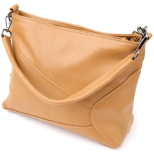 Женская сумка Vintage на два отделения из натуральной кожи 28х23х11 см sum0027620 - фото 1