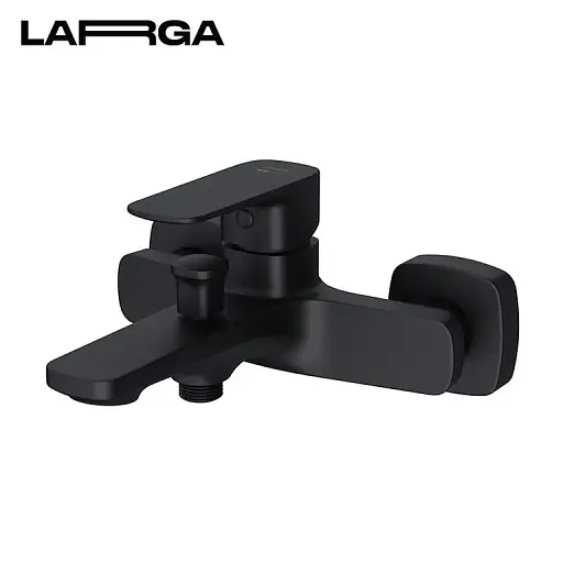 Змішувач для ванни та душу Cersanit Larga S951-376 одноважільний Чорний 30412 - фото 2