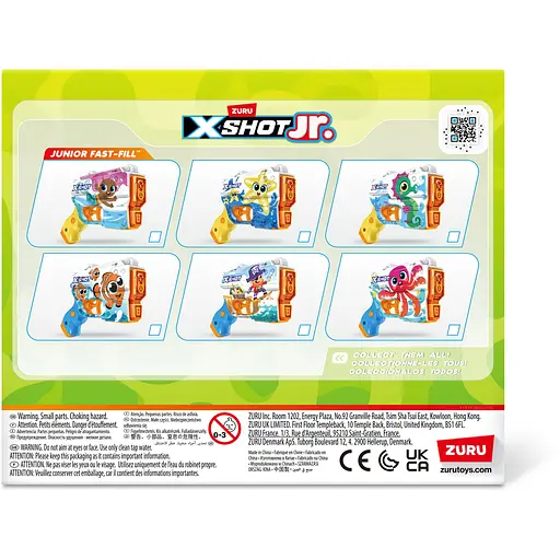 Бластер Zuru X-Shot Junior Fast-Fill Пірат водний (118143B) - фото 5