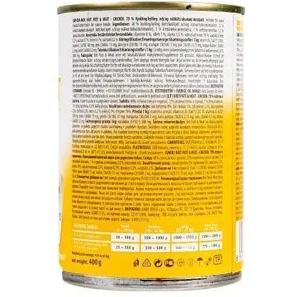 Вологий корм Brit Care Pate&Meat для собак з куркою 400 г - фото 3