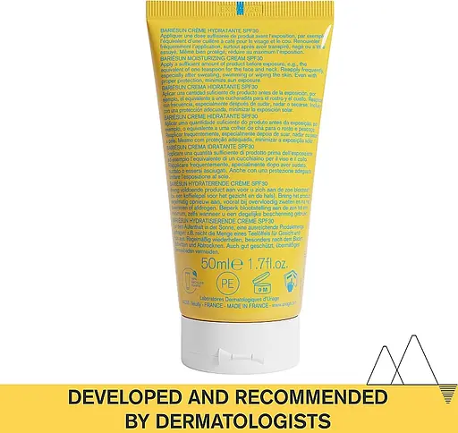 Сонцезахисний зволожуючий крем Uriage Bariesun SPF30 50 мл - фото 4