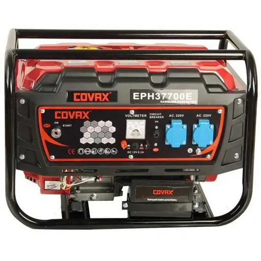 Генератор бензиновый Covax EPH37700E 3 кВт 1-фазный с электростартером +AVR