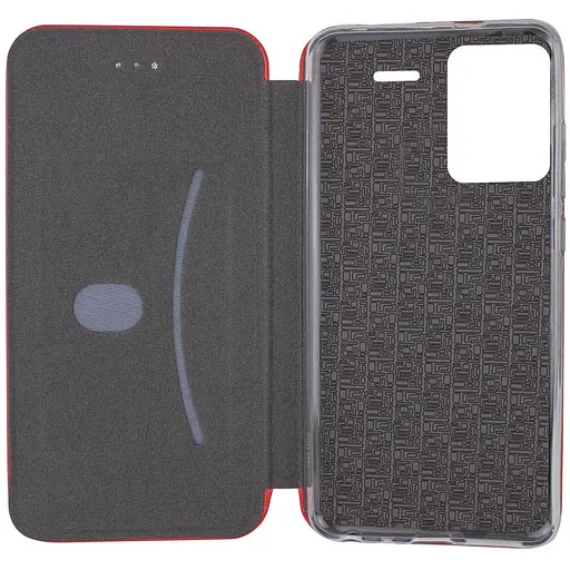 Шкіряний чохол-книжка Classy для Xiaomi Redmi Note 13Pro+ Червоний - фото 4