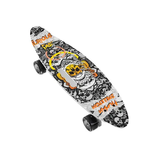 Скейт A 71090 "Best Board" доска=60см, колеса PU, СВЕТЯТСЯ, d=6см (6900066347269) - фото 1