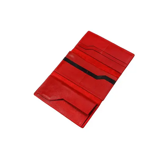 Женский кожаный кошелек Grande Pelle 19.5х10х3 см acs0029346 - фото 4