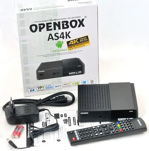 Спутниковый ресивер Openbox AS4K+ - фото 3