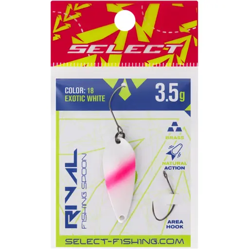Блесна Select Rival 3.5g 34mm #18 Exotic White - фото 2