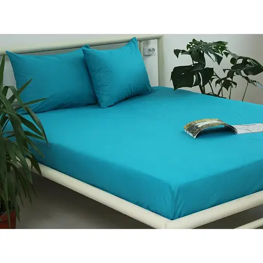 Простыня на резинке с наволочками TAG Tekstil Capri Breeze 180х200х20 см 000224315