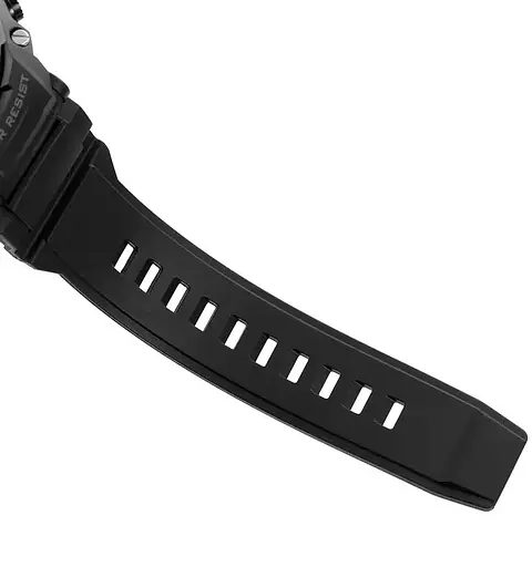 Чоловічий спортивний годинник Skmei 1886 (Чорний з білим) - фото 10