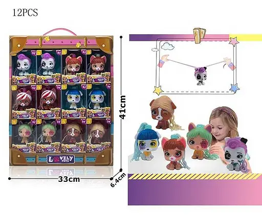 Герои Модные питомцы, волосы из резины, 7 см (в ассортименте) - фото 2