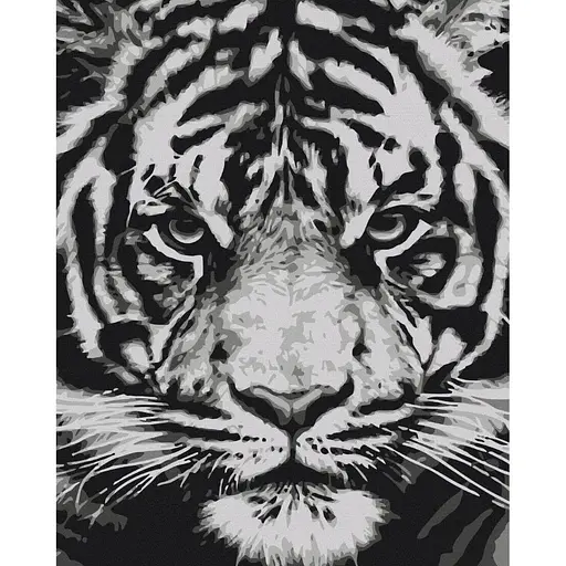 Картина по номерам на подрамнике Brushme Взгляд зверя