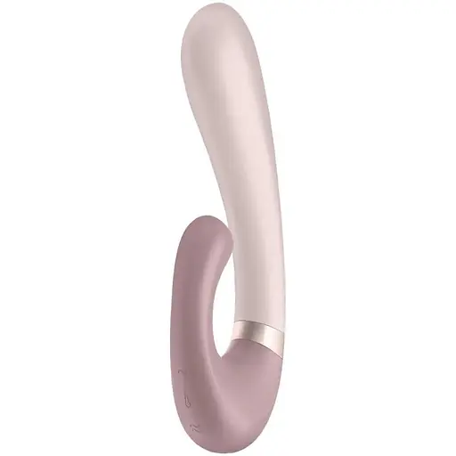 Вібратор-кролик Satisfyer Heat Wave 14х3.5 см рожевий