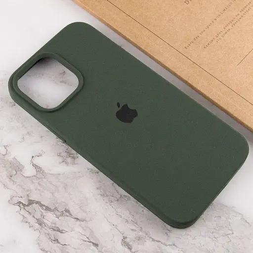 Чехол Silicone Case Full Protective AA для Apple iPhone 14 Plus 6.7 Зеленый/Cyprus Green - фото 4