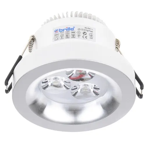 Светильник точечный Brille для ванной LED-123 SS High Power L13-103